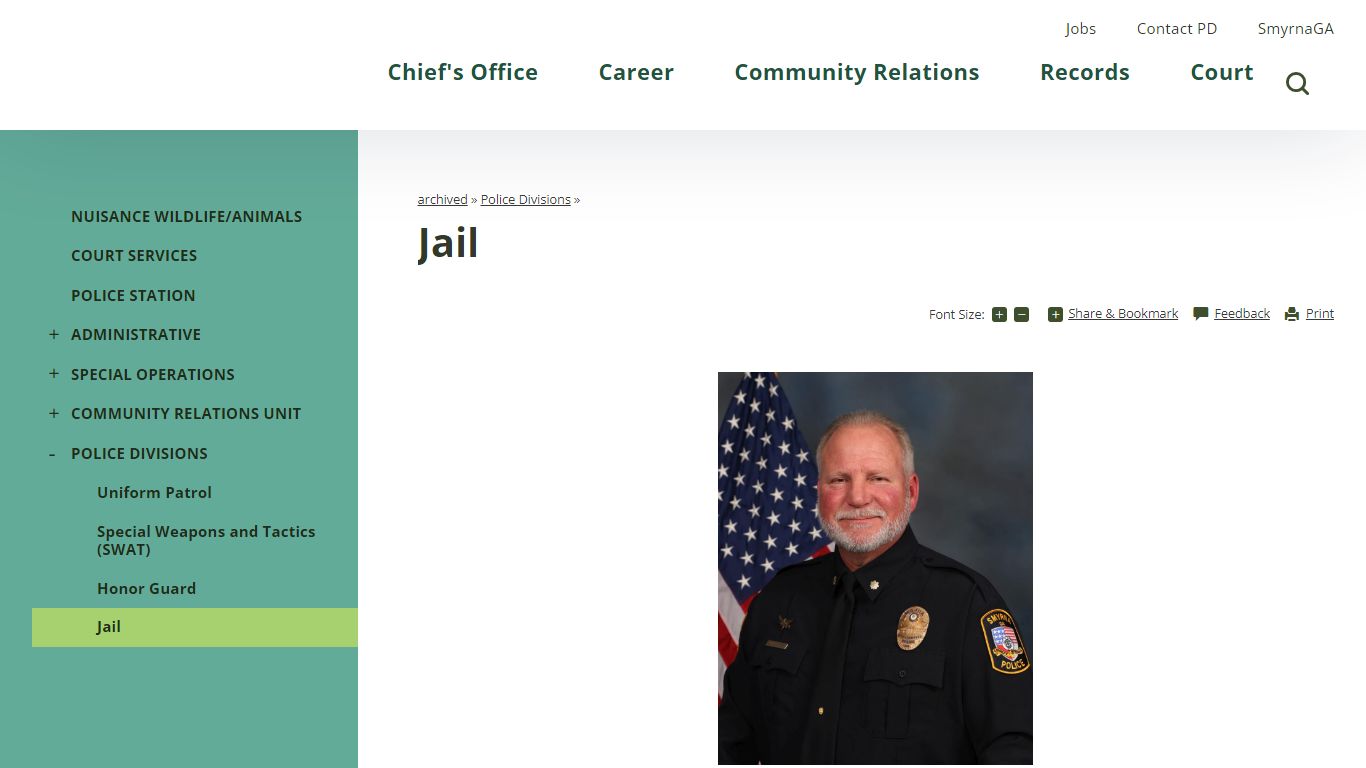 Jail | City of Smyrna, GA